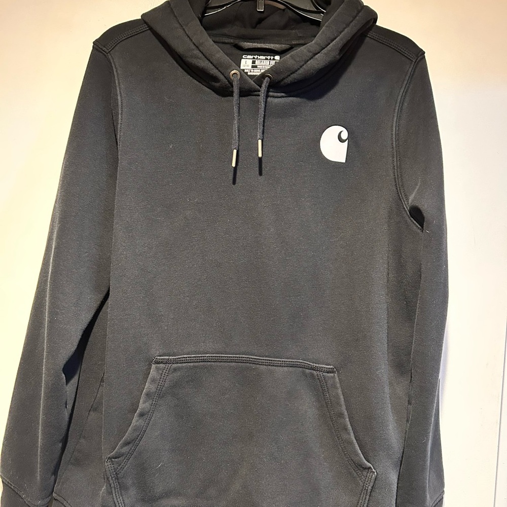 Carhartt Men's Charcoal Gray Hoodie